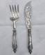 06l2 Antique Silver Fish Serving Set With Minerva Hallmark 1900
