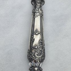 06l2 Antique Silver Fish Serving Set with Minerva Hallmark 1900
