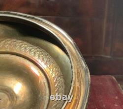 10/12 cm Antique solid silver lid, sugar bowl, candy dish, (A & Lopisgich)