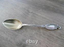 12 Old Small Spoons In Solid Silver Minerva 199 Gr