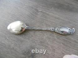 12 Old Small Spoons In Solid Silver Minerva 199 Gr
