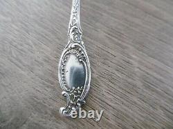 12 Old Small Spoons In Solid Silver Minerva 199 Gr