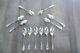 12 Old Small Solid Silver Teaspoons Minerve