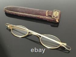 19th Case Silver Binoculars 19th C Massive Silver Silver Eyeglasses