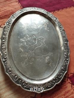 19th Century Antique Chinese Silver Display Stand