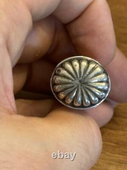 19th Century Solid Silver Powder Box Antique Makeup Box