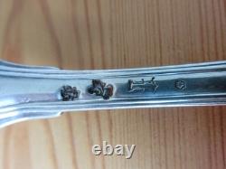 2 Antique Forks Solid Silver General Farmers Hallmarks
