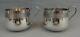 2 Large Antique Cups In Sterling Silver Necklace 1st Title 330.3 Grams