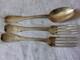 3 Antique Silver Cutlery See Hallmarks