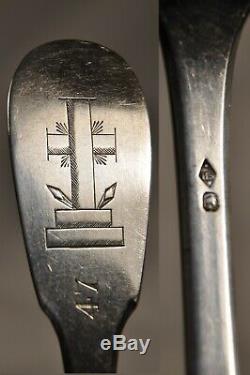 3 Forks Convent Cross Religious Sterling Silver Antique Solid Silver
