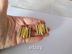 ANCIENT CLASPS EMPIRE VERMEIL SOLID SILVER for bracelet necklace 1819 1838