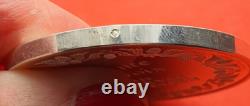 ANCIENT MEDAL IN SOLID SILVER DESCENT FROM THE CROSS e. 1435 in FINE CONDITION