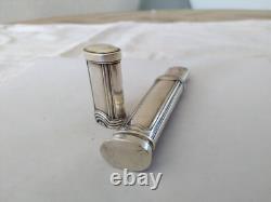 ANCIENT SILVER WAX SEAL CASE SOLID SILVER RISLER & CARRÉ