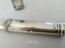 ANCIENT SILVER WAX SEAL CASE SOLID SILVER RISLER & CARRÉ