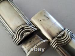 ANCIENT SILVER WAX SEAL CASE SOLID SILVER RISLER & CARRÉ