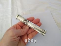 ANCIENT SILVER WAX SEAL CASE SOLID SILVER RISLER & CARRÉ
