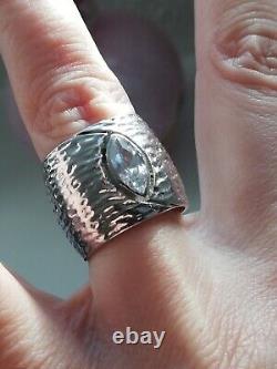 ANCIENT SOLID SILVER RING 925 Creator