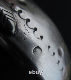 ANCIENT TASTEVIN SOLID SILVER MINERVE TASTE VIN 86 g 80 mm