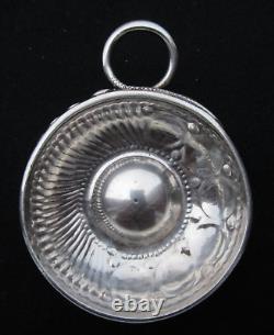 ANCIENT TASTEVIN SOLID SILVER MINERVE TASTE VIN 86 g 80 mm