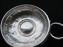 ANCIENT TASTEVIN SOLID SILVER MINERVE TASTE VIN 86 g 80 mm
