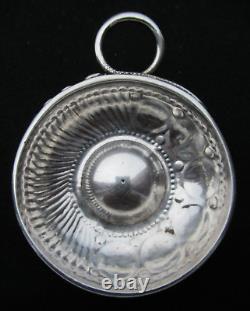 ANCIENT TASTEVIN SOLID SILVER MINERVE TASTE VIN 86 g 80 mm