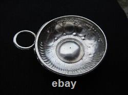ANCIENT TASTEVIN SOLID SILVER MINERVE TASTE VIN 86 g 80 mm