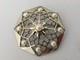 Antique Art Deco Brooch Sterling Silver Cultured Pearls Marcasites 1930 Star