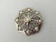 Antique Art Deco Brooch Sterling Silver Cultured Pearls Marcasites 1930 Star
