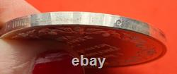 ANTIQUE MEDAL IN SOLID SILVER CHRIST HEALING THE SICK in SUP