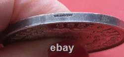 ANTIQUE MEDAL in Solid Silver from the 19th Century PARIS DOG SHOW 1888