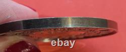 ANTIQUE MEDAL in Solid Silver from the 19th Century PARIS DOG SHOW 1888