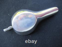 ANTIQUE SICK DUCK SOLID SILVER CUP Hector Alfred MINERVE 79 g 15 cm