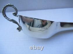 ANTIQUE SICK DUCK SOLID SILVER CUP Hector Alfred MINERVE 79 g 15 cm