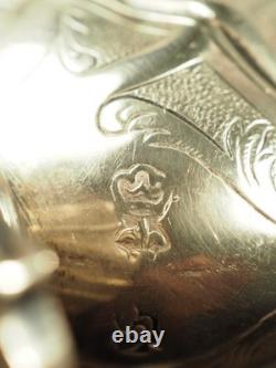 ANTIQUE SILVER SALT CELLAR 18th c