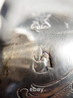 ANTIQUE SILVER SALT CELLAR 18th c