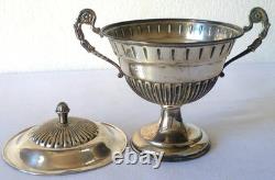 ANTIQUE SUGAR DRAGGER IN SOLID SILVER FLORENCE ITALY 118g