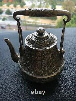 Ancien China They In Massive Argent The Qing Era Signed For Study