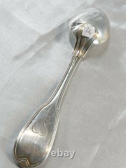 Ancienne Great Cuiller Argent Massif General Ferms Model Filet 18th