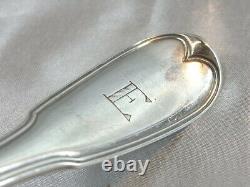 Ancienne Great Cuiller Argent Massif General Ferms Model Filet 18th