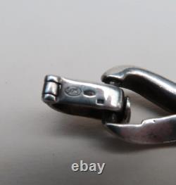 Ancienne Montre Flamor Incabloc Solid Silver Bracelet