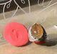 Ancient Afghan Ring, Xx, Sterling Silver, Carnelian, Scorpion Intaglio