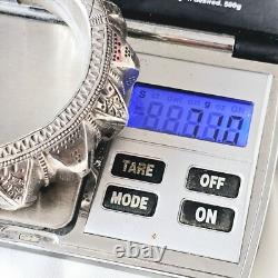 Ancient Bedouin Bracelet Solid Silver with Bells Kévin Oman 71g circa 1900