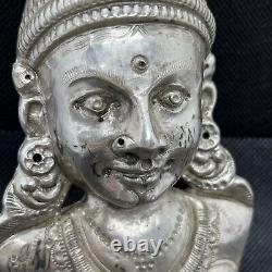 Ancient Buddha Sculpture Silver Massive Ref G507