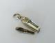 Ancient Egyptian Solid Silver Enamelled Sarcophagus Pendant Opening With Mummy