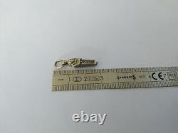 Ancient Egyptian Solid Silver Enamelled Sarcophagus Pendant Opening with Mummy