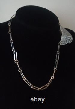 Ancient Egyptian Style Solid Silver Necklace