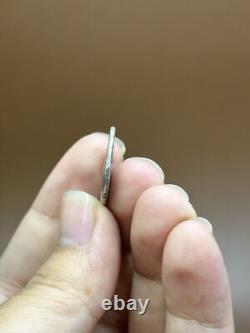 Ancient Greco-Bactrian coin of Eucratides I in solid silver AR t