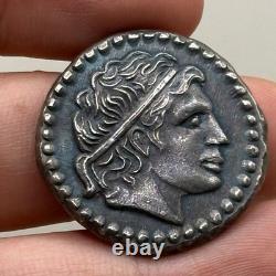 Ancient Greek Roman Coin in Solid Silver in Good Condition