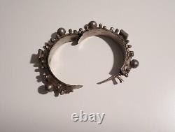 Ancient Hinged Bracelet from Nomadic Mauresque or Berber Tribe MIZAM
