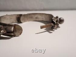 Ancient Hinged Bracelet from Nomadic Mauresque or Berber Tribe MIZAM